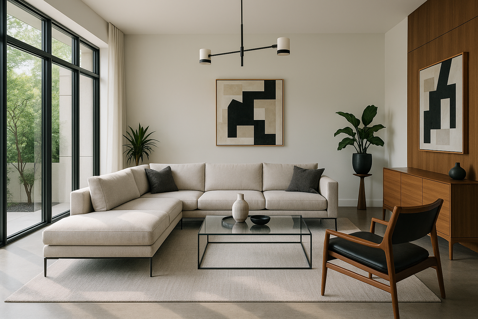 modern living room